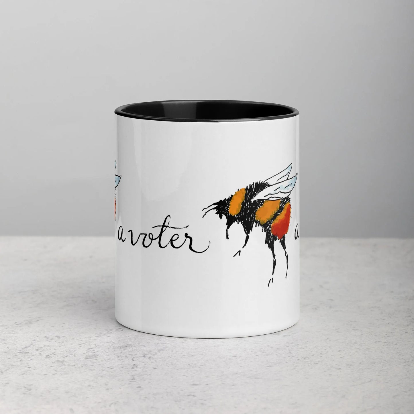 Bee A Voter Ceramic Mug, Rebel Girl Rampage