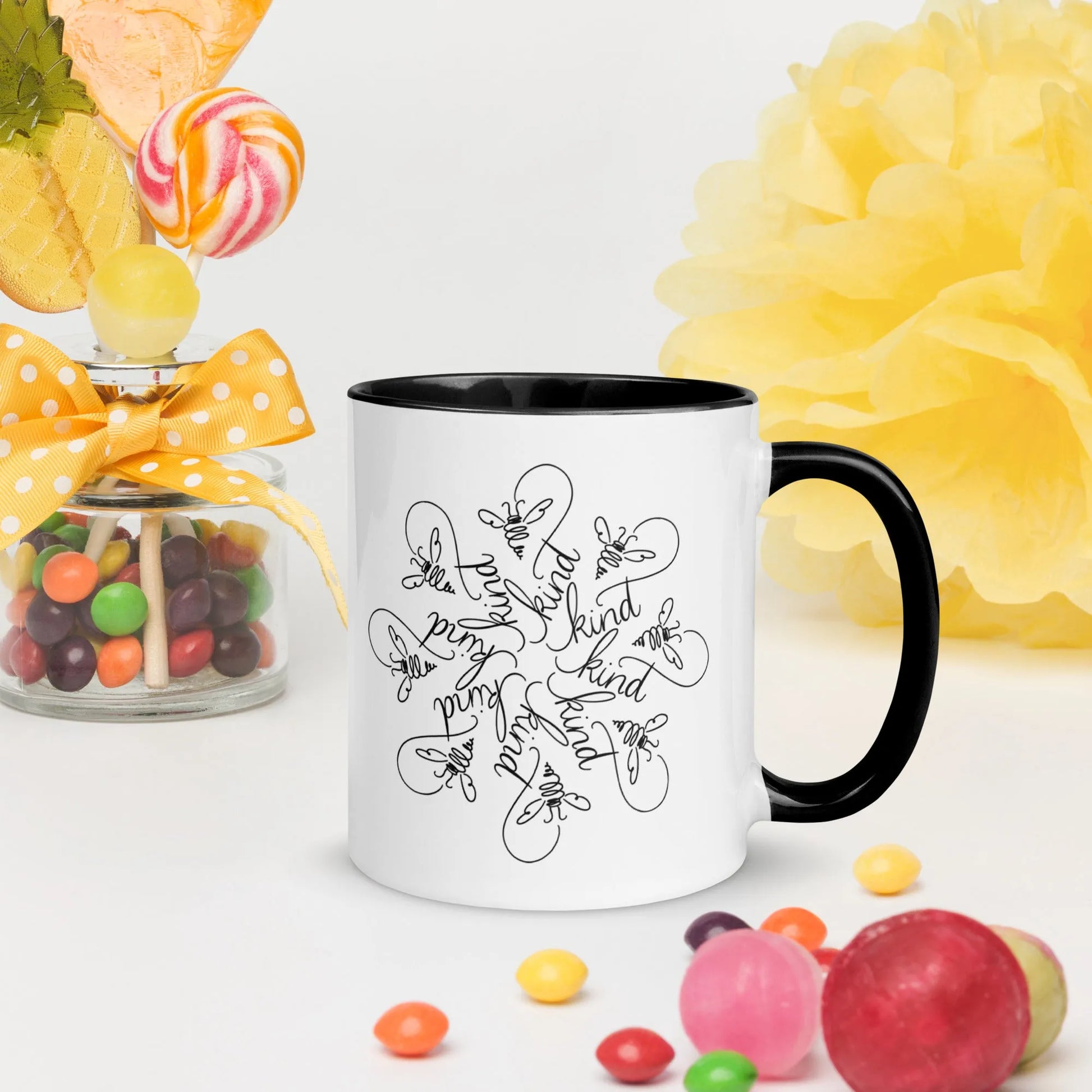 Bee Kind Mandala Coffee Mug | Rebel Girl Rampage, Rebel Girl Rampage, Mugs, Home, Nicole Bizzarro, Pets