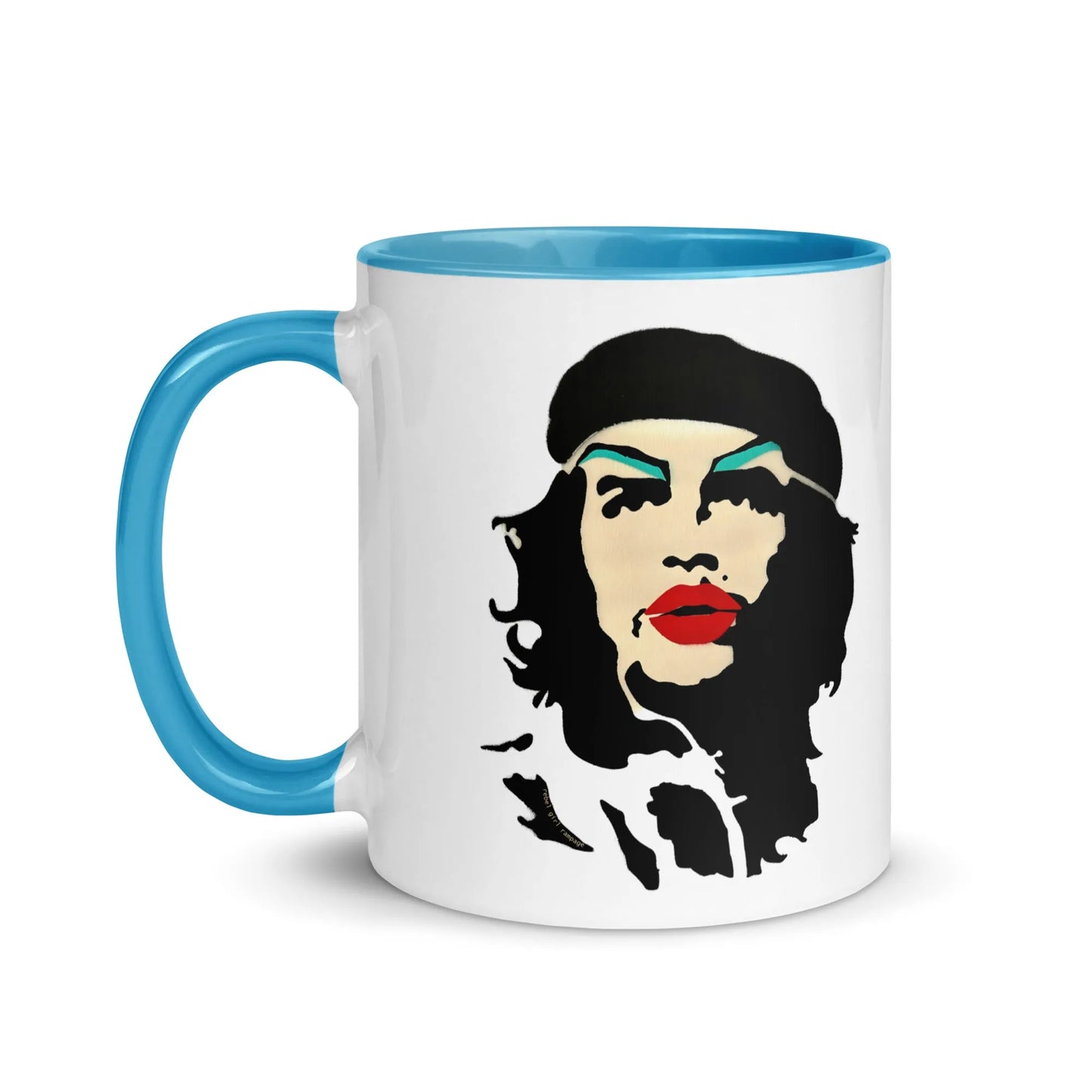Revolucion Slay Ceramic Coffee Mug, Rebel Girl Rampage