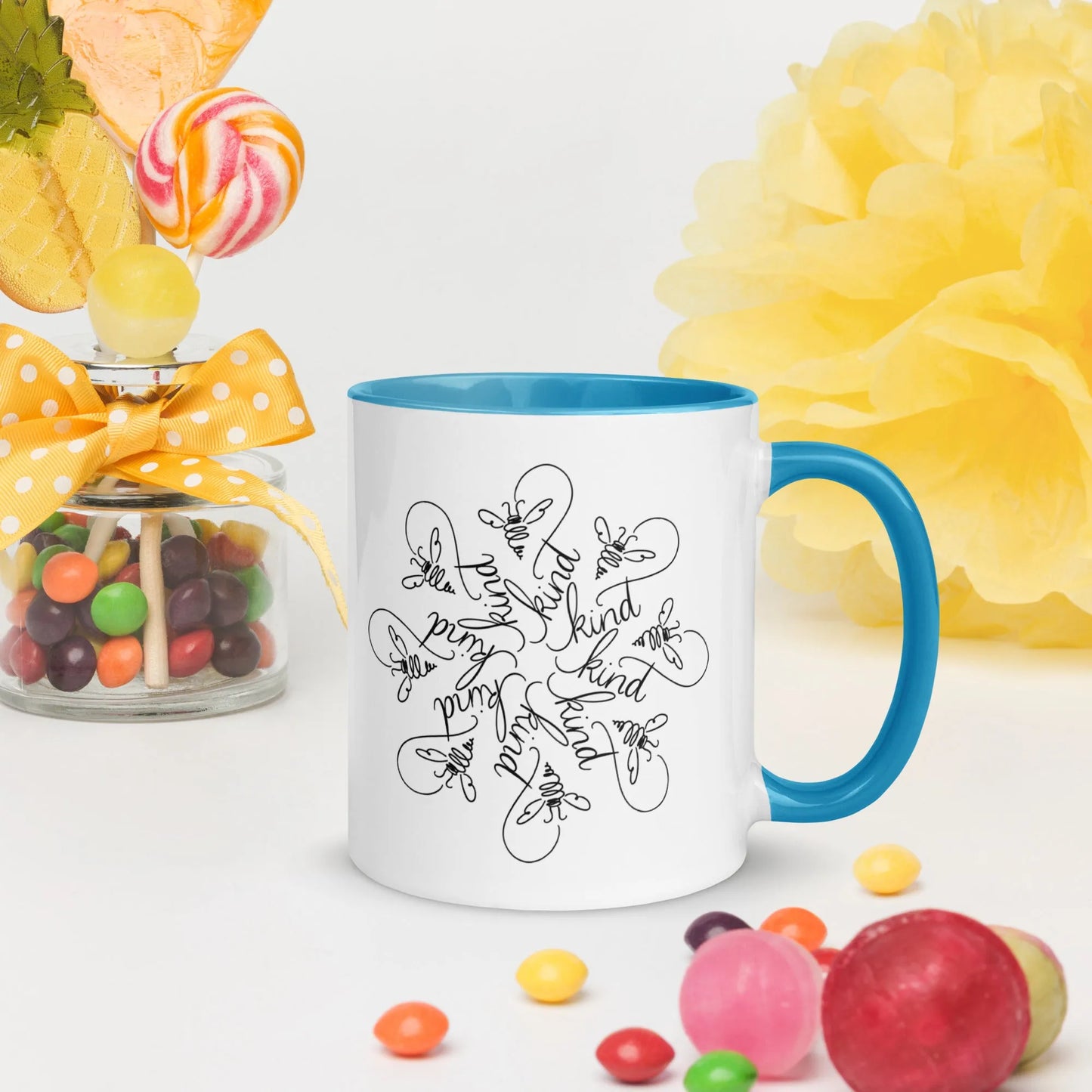 Bee Kind Mandala Coffee Mug | Rebel Girl Rampage, Rebel Girl Rampage, Mugs, Home, Nicole Bizzarro, Pets