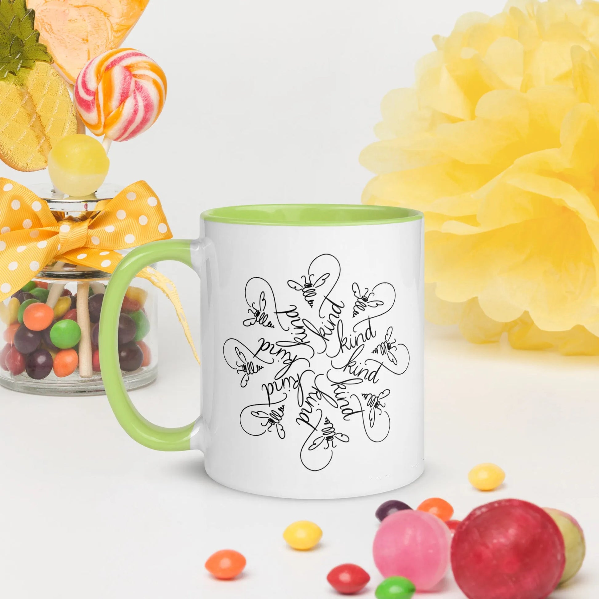 Bee Kind Mandala Coffee Mug | Rebel Girl Rampage, Rebel Girl Rampage, Mugs, Home, Nicole Bizzarro, Pets