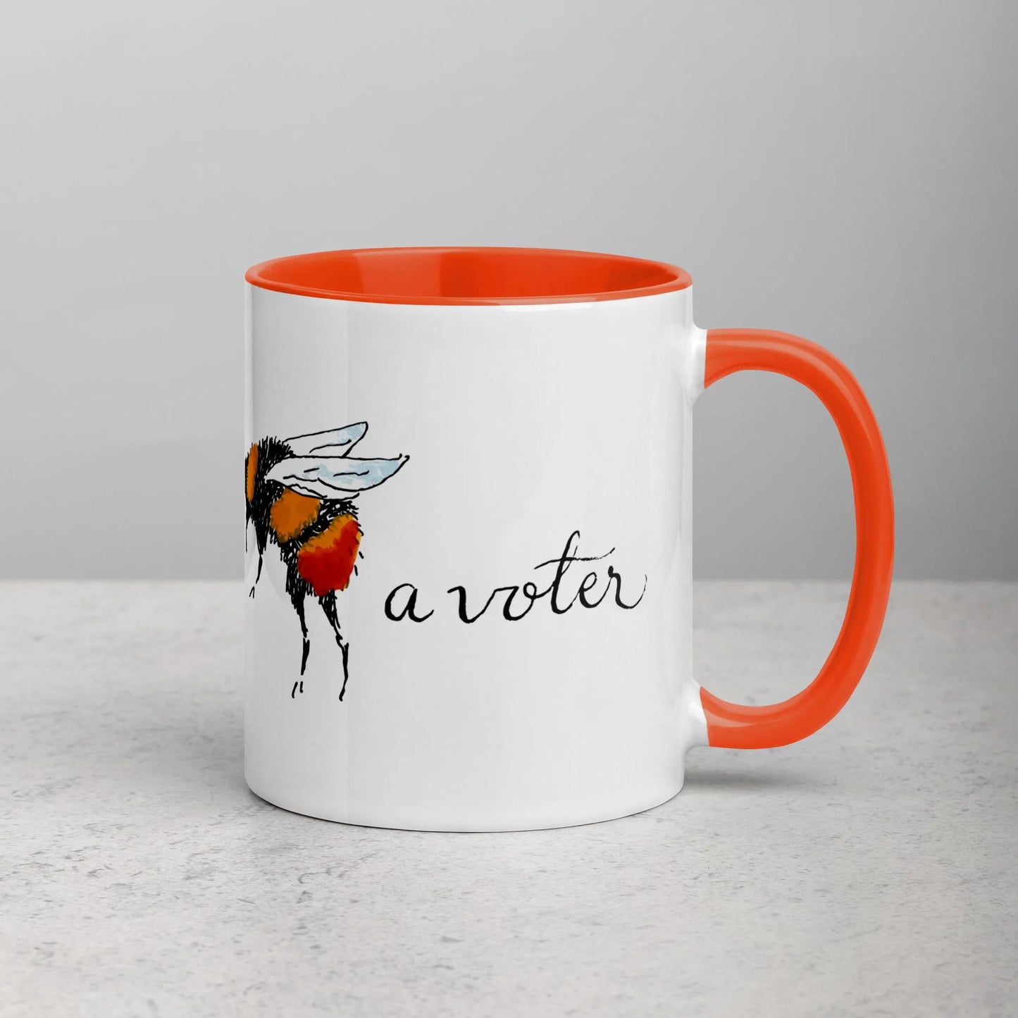 Bee A Voter Ceramic Mug, Rebel Girl Rampage