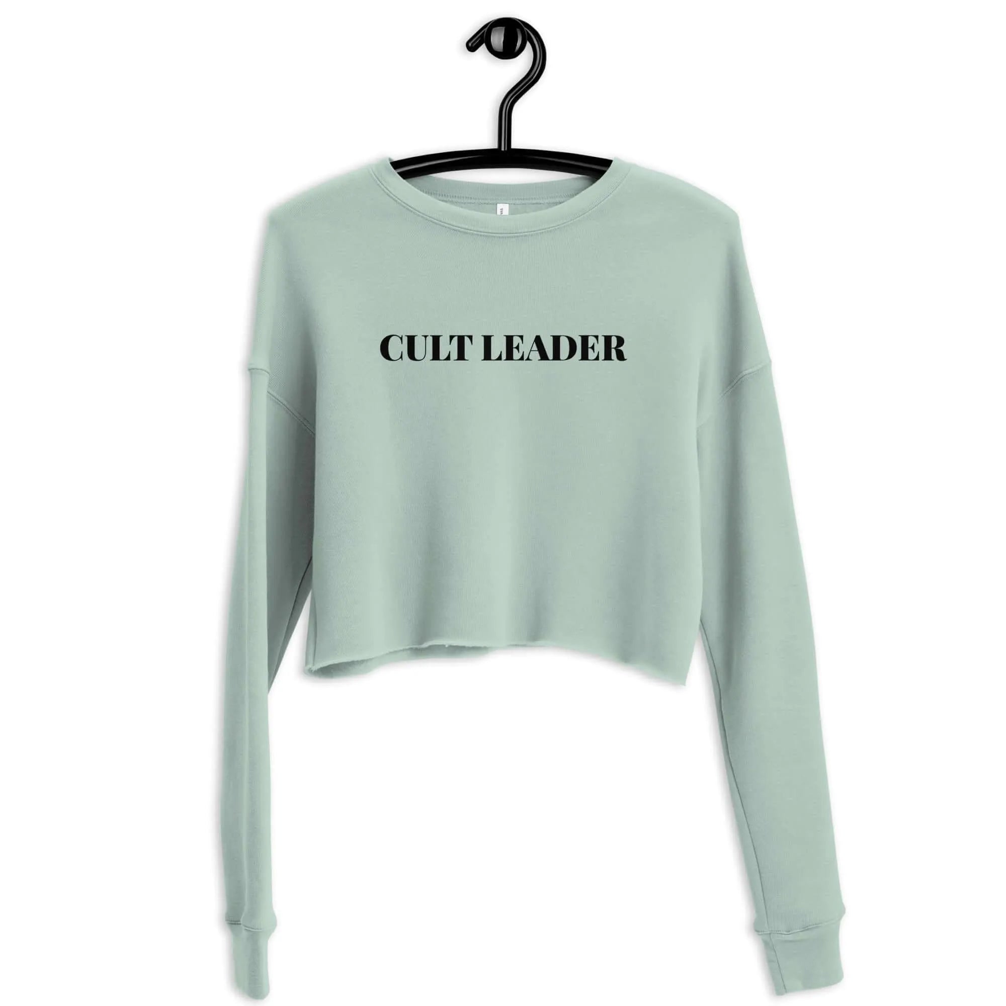Cult Leader Crop Sweatshirt Witchy girl power feminist vibes 