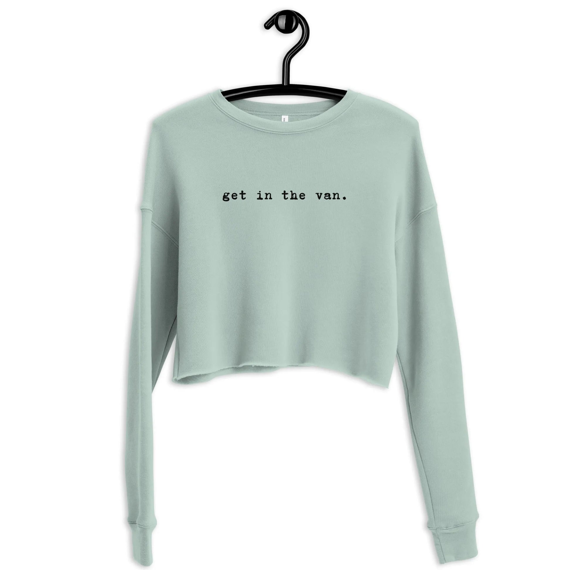 Get in the Van Crop Sweatshirt, Rebel Girl Rampage