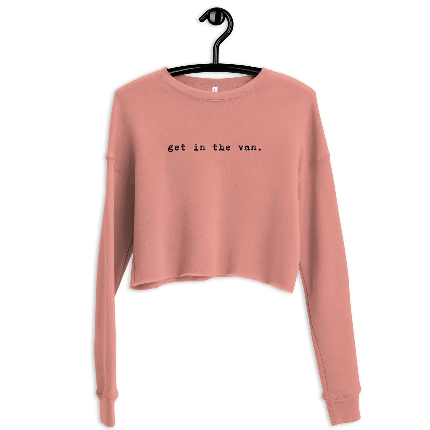 Get in the Van Crop Sweatshirt, Rebel Girl Rampage