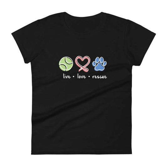 Live Love Rescue Women's T-Shirt