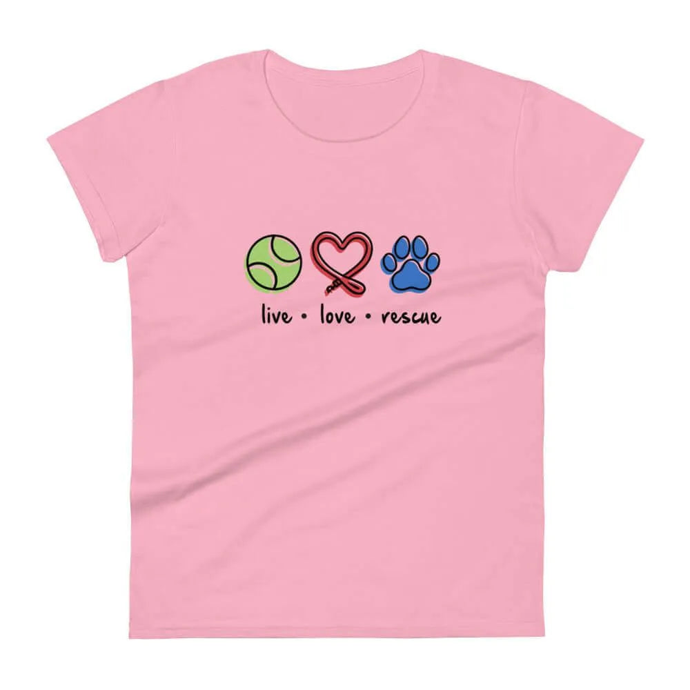 Live Love Rescue Women's T-Shirt