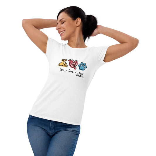 Live Love Toe Beans Women's T-Shirt