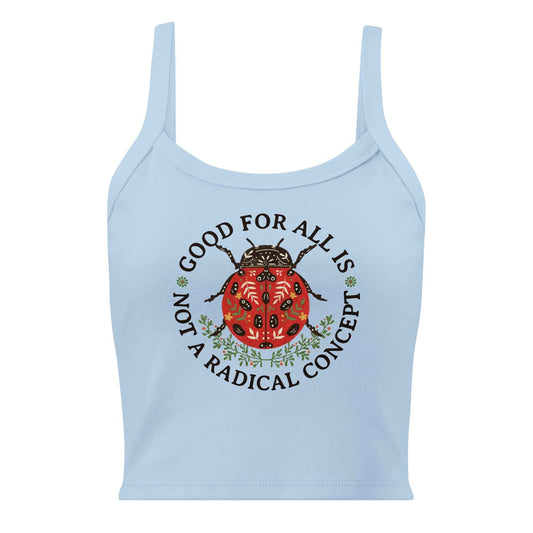 Good For All Ladybug Crop Tank Top