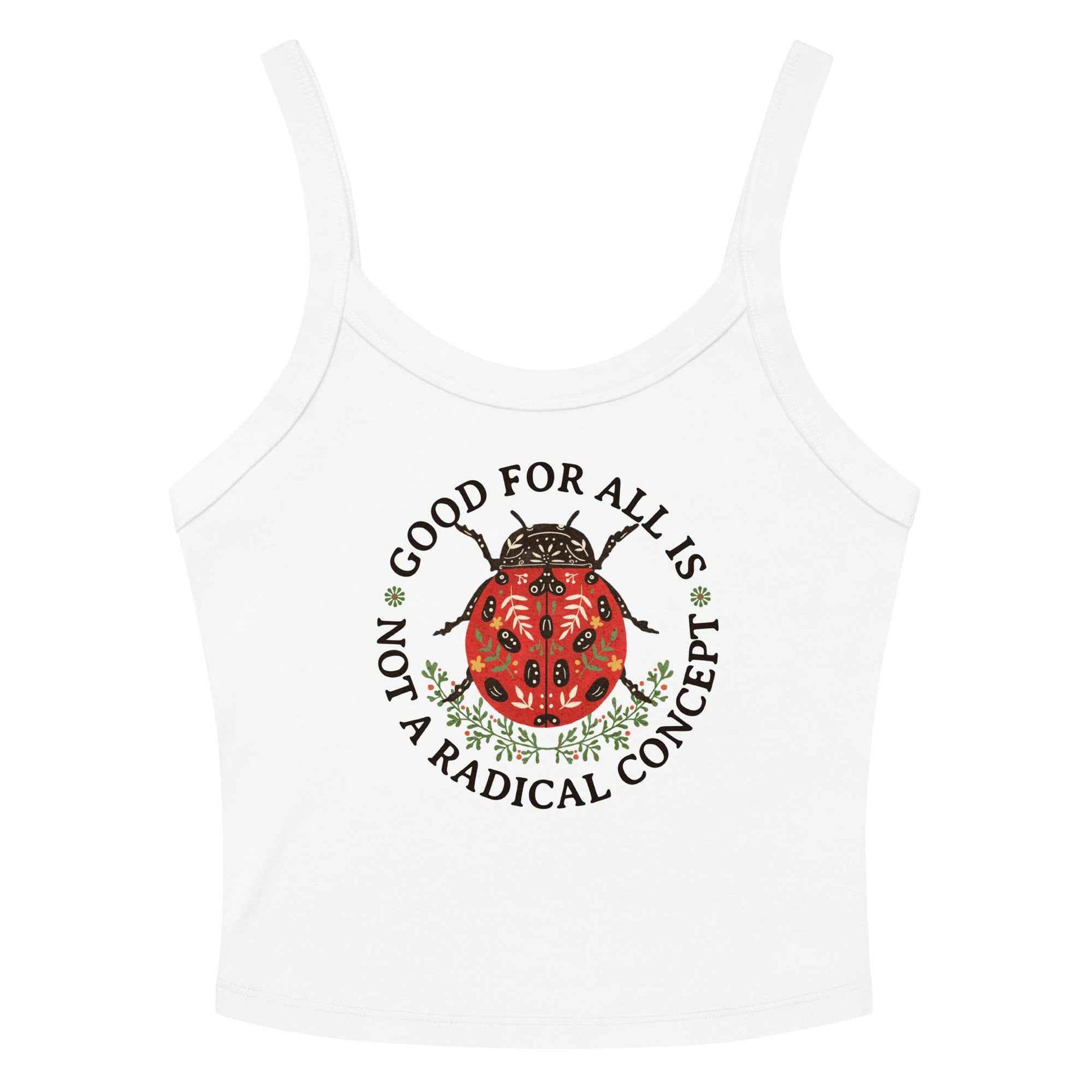 Good For All Ladybug Crop Tank Top