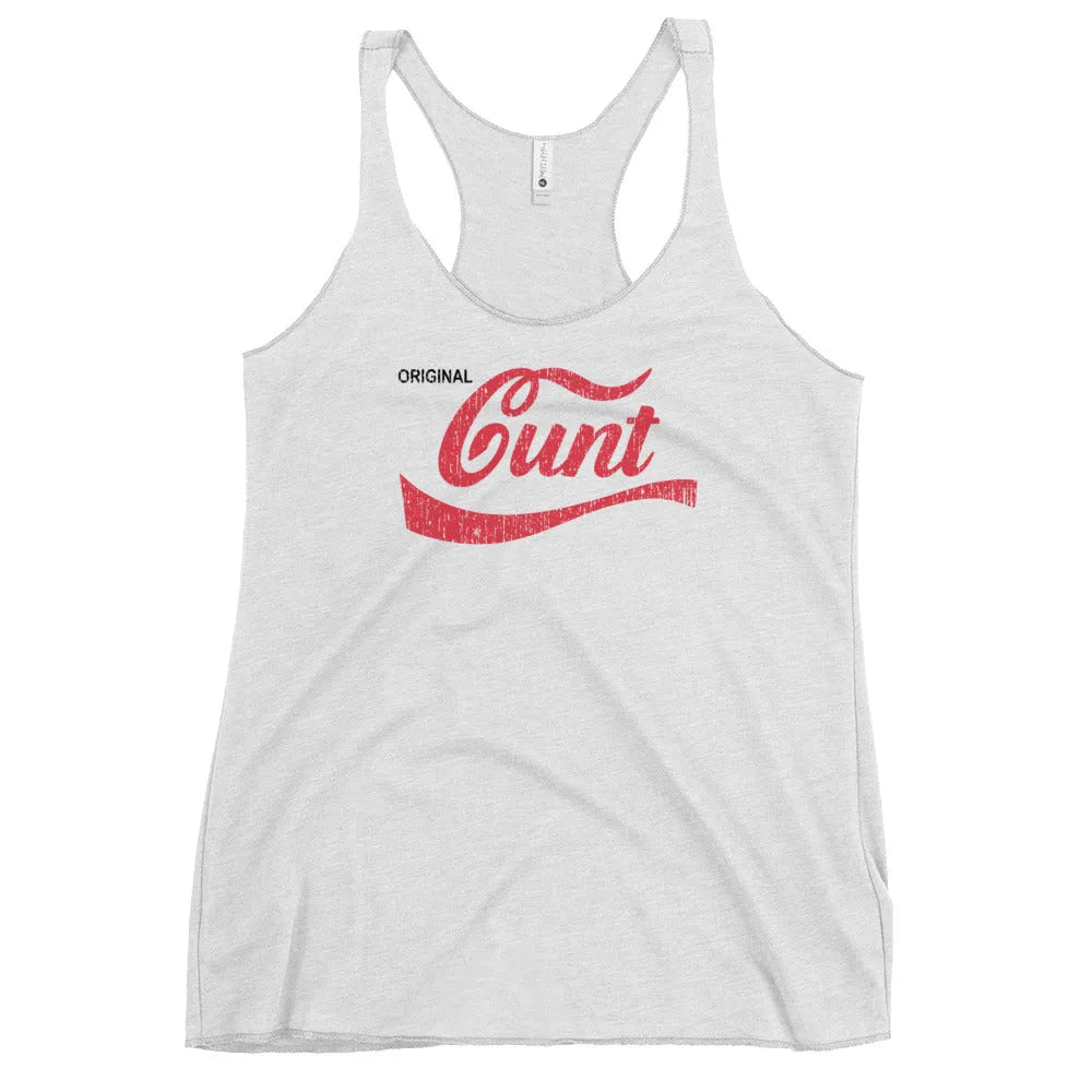 OG C*nt  Racerback Tank, Rebel Girl Rampage, Tank Tops, Shirts & Tops, Designs by Annie