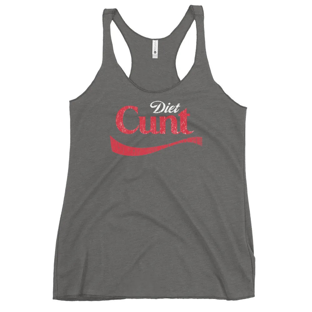 Diet C*nt Racerback Tank, Rebel Girl Rampage