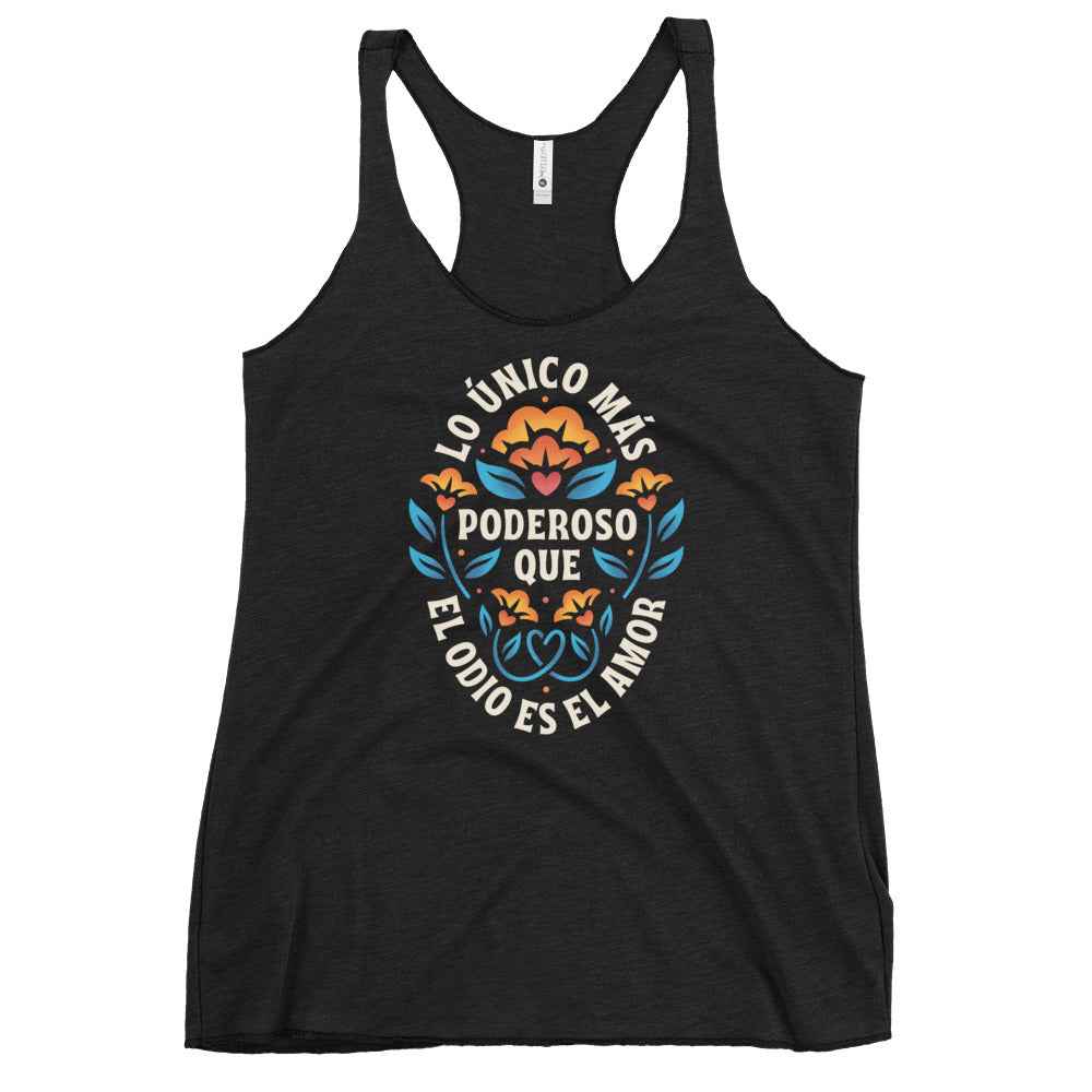 Love More Powerful Racerback Tank