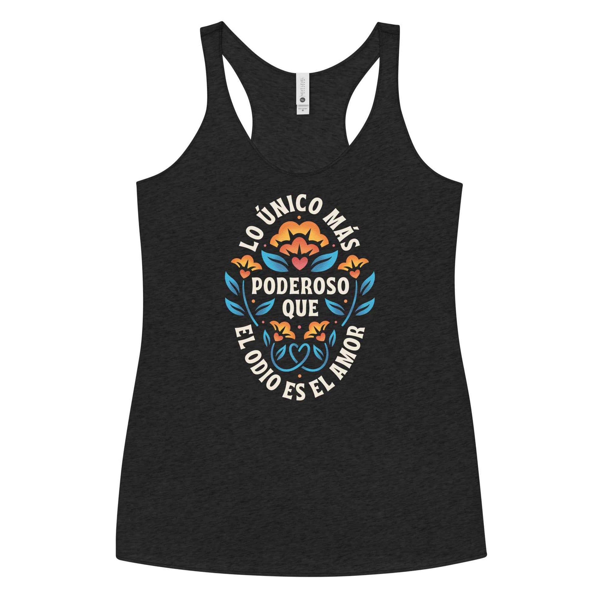 Love More Powerful Racerback Tank