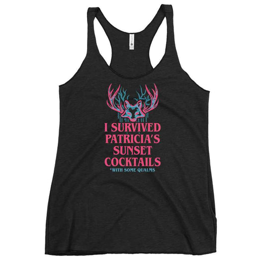 I Survived Sunset Cocktails Racerback Tank