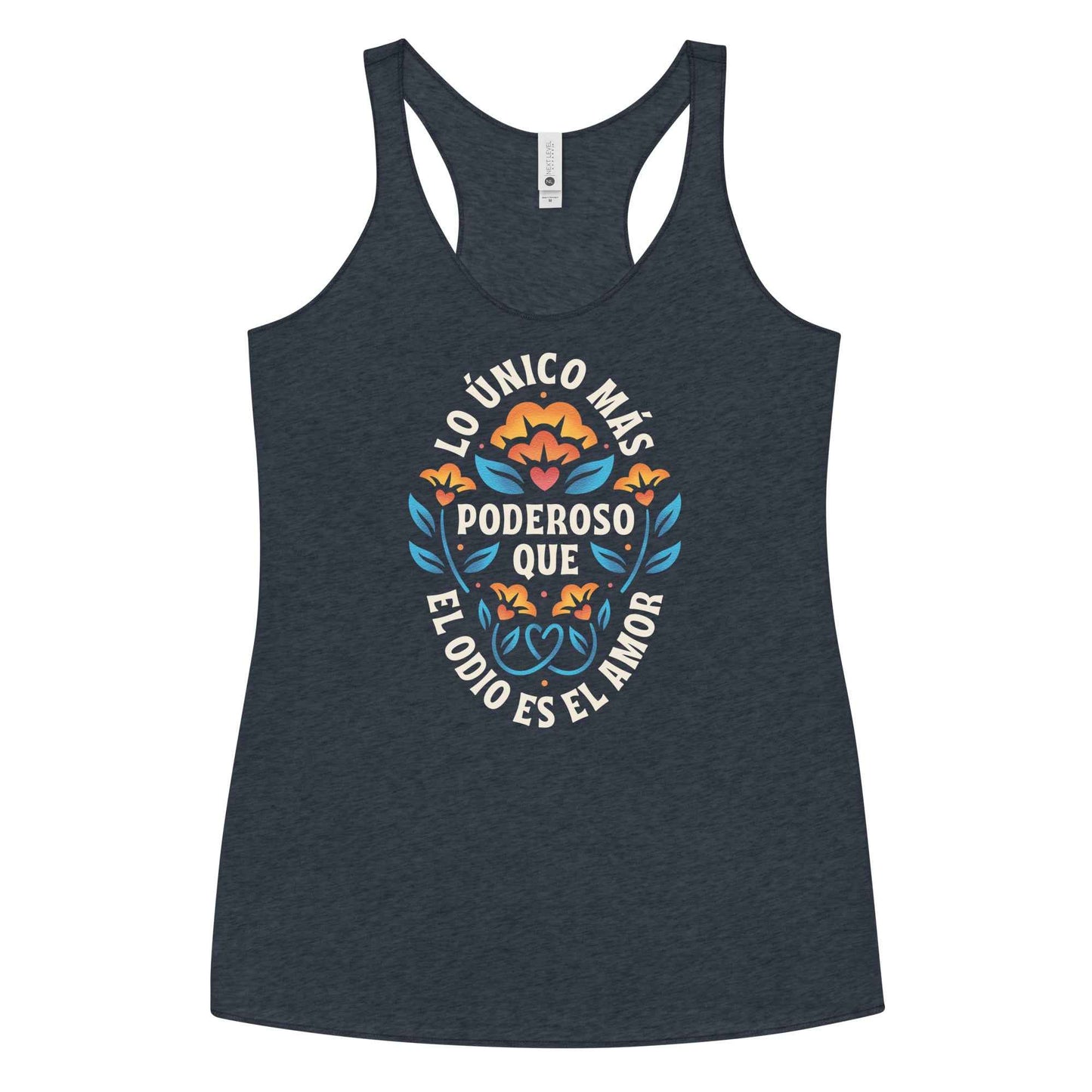 Love More Powerful Racerback Tank