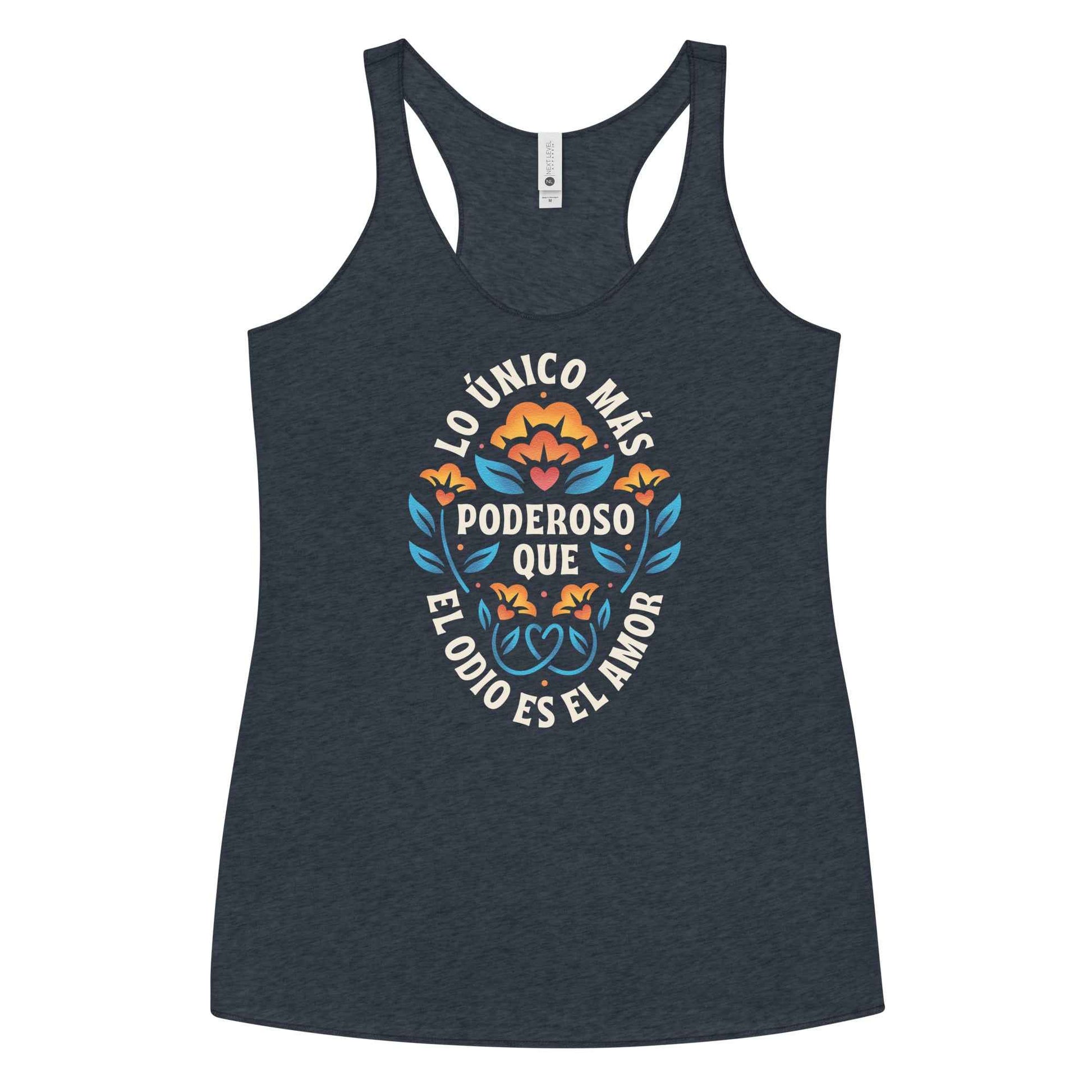 Love More Powerful Racerback Tank