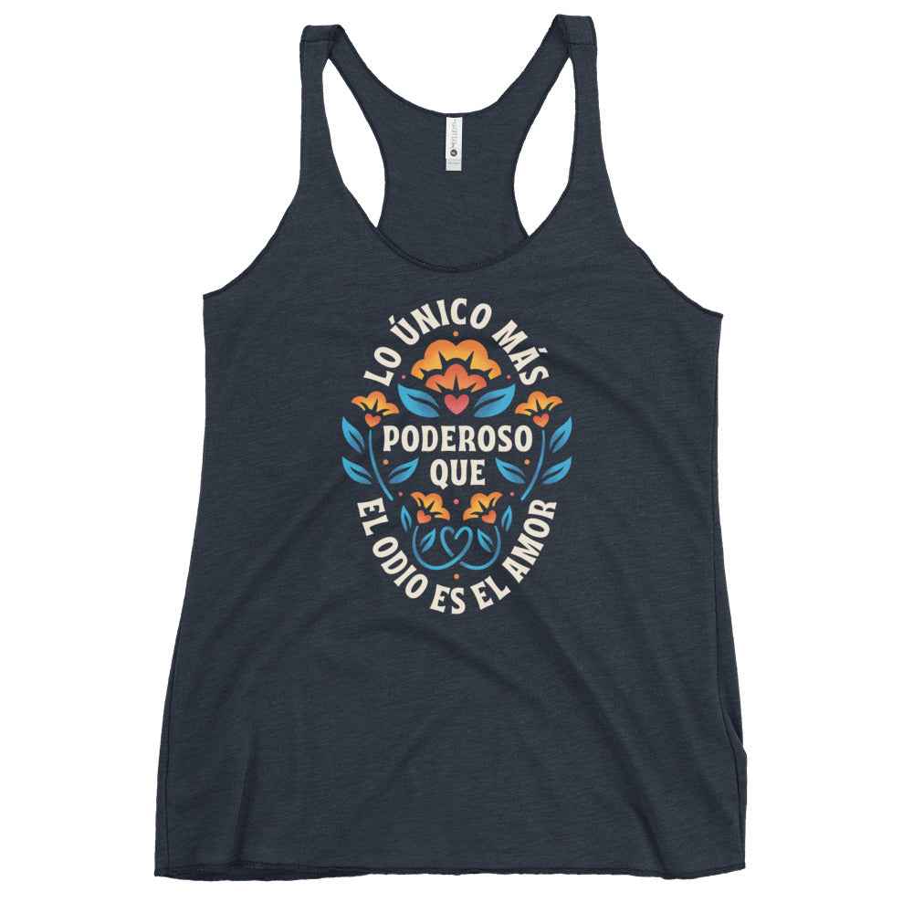 Love More Powerful Racerback Tank